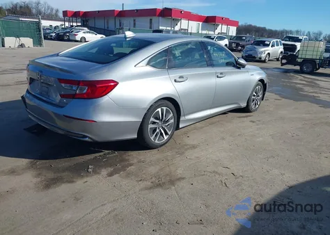 2021 Honda Accord Hybrid z USA, uszkodzony, nr VIN 1HGCV3F16MA013174